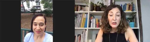 Charla con teresa Olivas