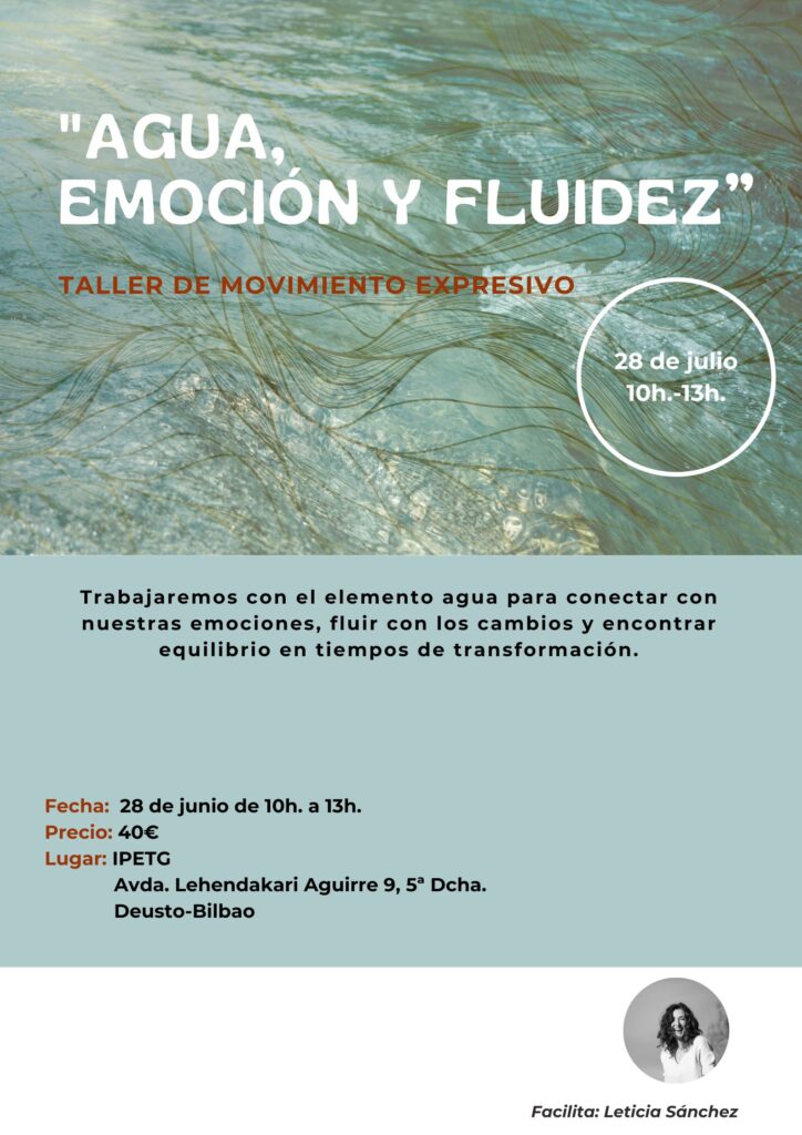 Cartel Agua, emoción y fluidez