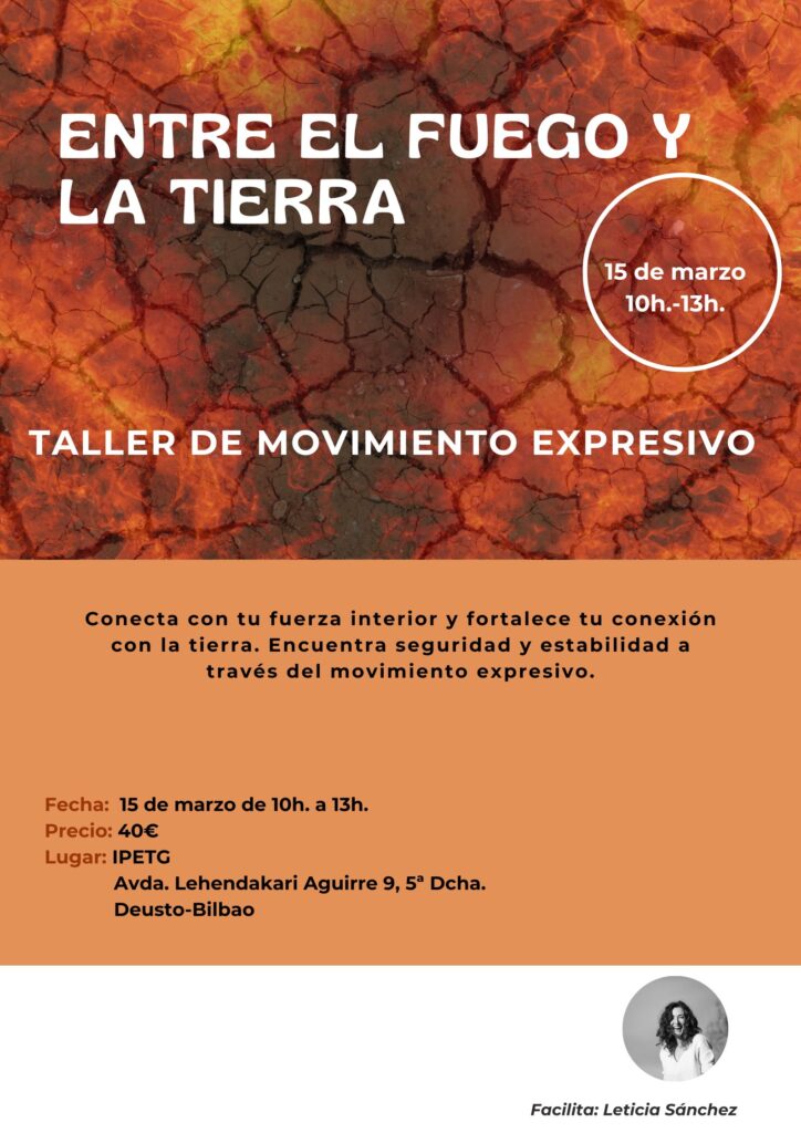 Cartel entre el fuego y la tierra (1)